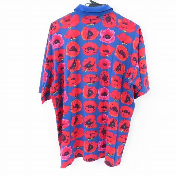 実際に弊社で買取させて頂いたGUCCI/グッチ 花柄ポロシャツ イタリア製/Lの画像 1枚目