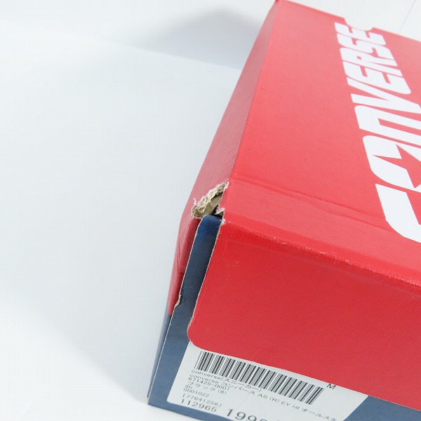 実際に弊社で買取させて頂いた【未使用】 CONVERSE/コンバース オールスター ハイカット スニーカー 1SD714/27の画像 7枚目
