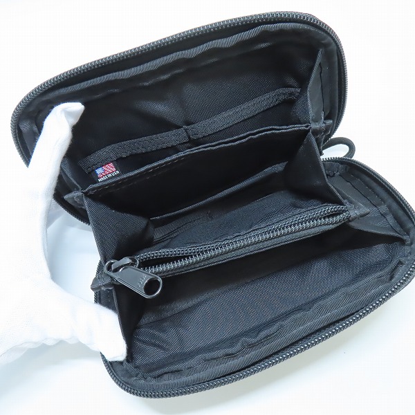 実際に弊社で買取させて頂いたBRIEFING/ブリーフィング QL SERIES ROUND WALLET ラウンドファスナーウォレット 財布 ブリーフィング の画像 3枚目