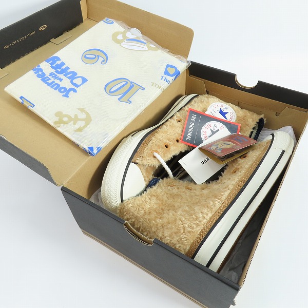 実際に弊社で買取させて頂いた【未使用】CONVERSE×Disney/コンバース×ディズニー Duffy ALL STAR HI/ダッフィー オールスター/1CK054/24.5の画像 6枚目