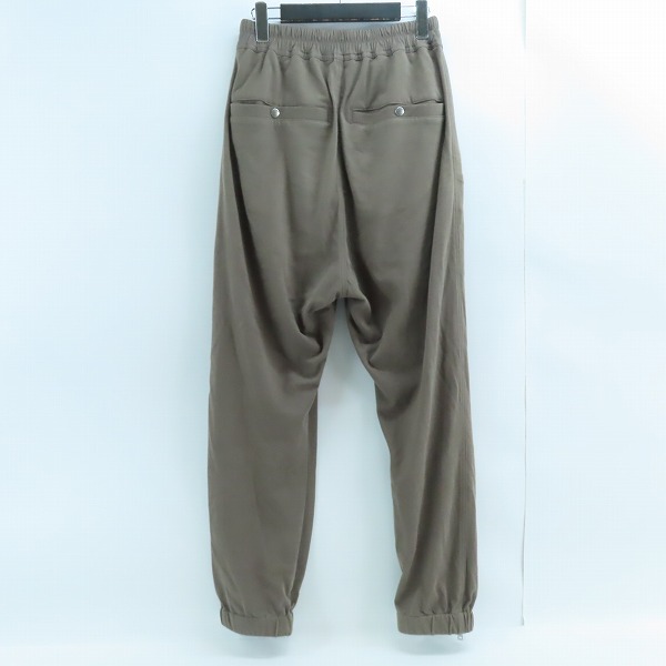 実際に弊社で買取させて頂いたRick Owens/リックオウエンス TECUATL TRACK PANTトラックパンツ RU02C7370-BA/46の画像 1枚目