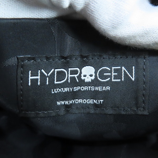 実際に弊社で買取させて頂いたHYDROGEN/ハイドロゲン スカルスタッズ ミニトートバッグ/ブラックの画像 3枚目