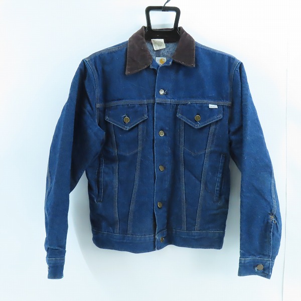 実際に弊社で買取させて頂いたCarhartt/カーハート 裏地ブランケット デニムジャケット/38