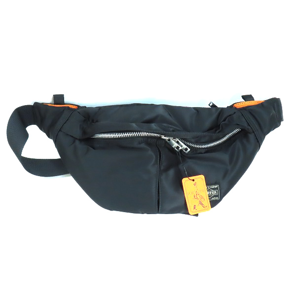 実際に弊社で買取させて頂いた(3)【未使用】PORTER/ポーター TANKER WAIST BAG タンカー ウエストバッグ ブラック/622-76629