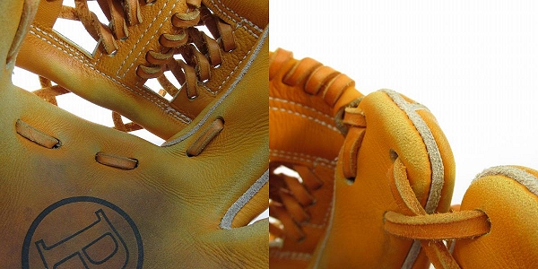 実際に弊社で買取させて頂いたHi-Gold/ハイゴールド Perfect PRG-5124 野球 軟式 内野手用 グローブの画像 9枚目