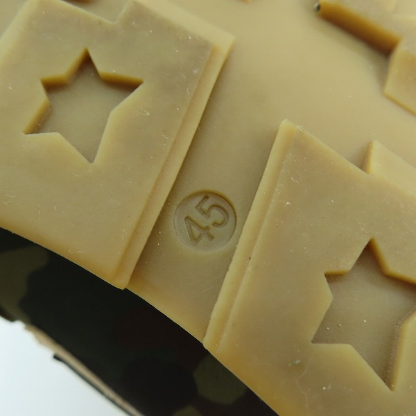 実際に弊社で買取させて頂いたAtlantic STARS/アトランティックスターズ ANTARES EVO/アンタレス エヴォFMFB BT10 カモフラ/迷彩柄 スニーカー 45の画像 5枚目