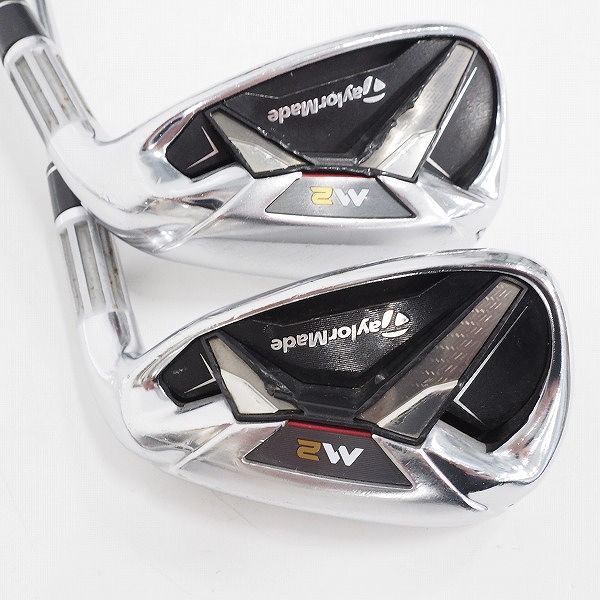 実際に弊社で買取させて頂いたTaylorMade/テーラーメイド M2 アイアン #5~9,P,Aw 7本セット REAX STEEL 90 FLEX:Sの画像 4枚目