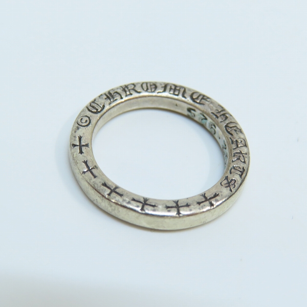 実際に弊社で買取させて頂いたCHROME HEARTS/クロムハーツ NTFLリング 5.5号