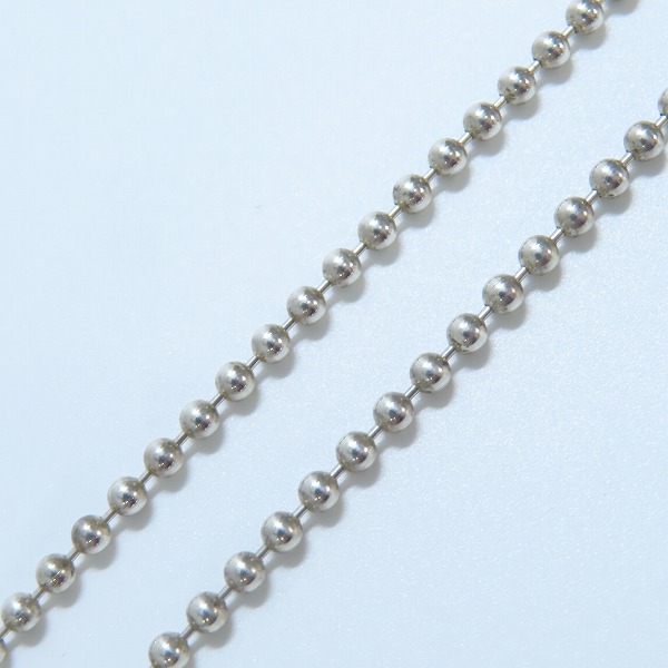 実際に弊社で買取させて頂いたSTANLEY GUESS/スタンリーゲス  ソーンID ペンダント/ルビー ボールチェーン付きの画像 8枚目