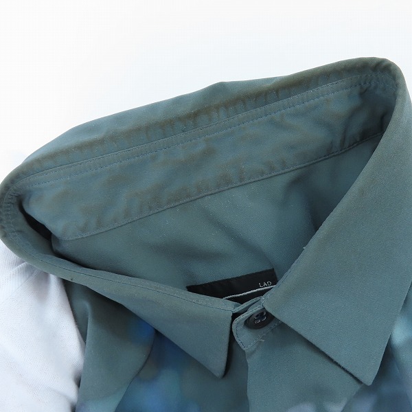 実際に弊社で買取させて頂いたLAD MUSICIAN/ラッドミュージシャン 22SS BIG SHIRT/フラワープリントビッグシャツ 2122-113/42の画像 5枚目