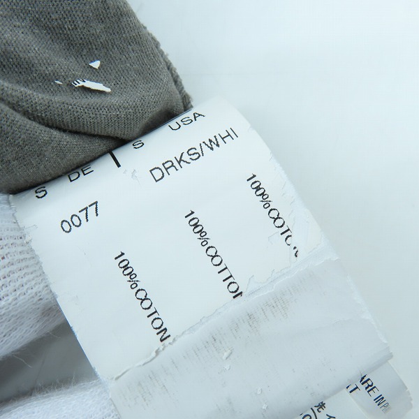 実際に弊社で買取させて頂いたRick Owens DRKSHDW/リックオウエンス ダークシャドウ 長袖 カットソー DU4251/Sの画像 4枚目