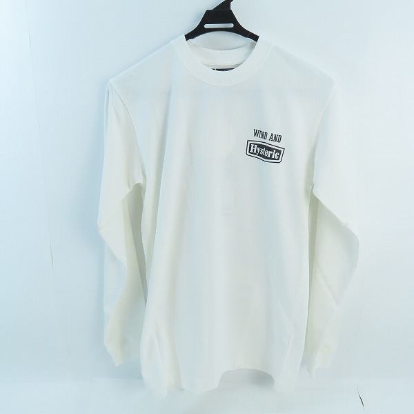 実際に弊社で買取させて頂いた【未使用】HYSTERIC GLAMOUR/ヒステリックグラマー×WIND AND SEA/ウィダンシー L/S Tシャツ/S