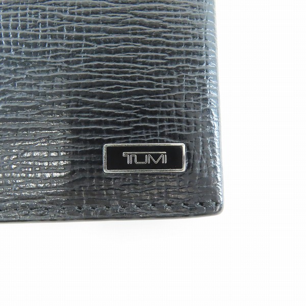 実際に弊社で買取させて頂いたTUMI/トゥミ GLOBAL WALLET WITH COIN POKET 2つ折り レザーウォレット 019838Dの画像 6枚目