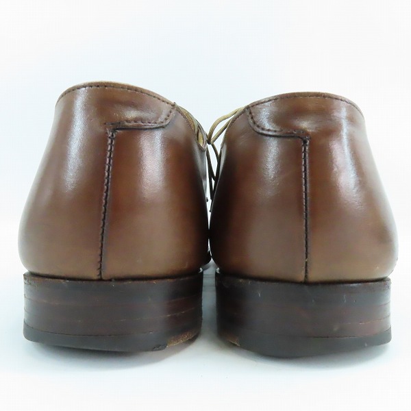 実際に弊社で買取させて頂いたCROCKETT＆JONES×Paul Smith COLLECTION/クロケット＆ジョーンズ×ポールスミスコレクション プレーントゥ J5849/8.5Eの画像 1枚目