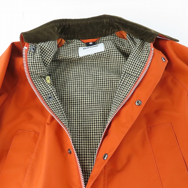 実際に弊社で買取させて頂いたBarbour/バブアー SHIPS別注 BEDAILE ナイロンジャケット 2002274/36の画像 2枚目