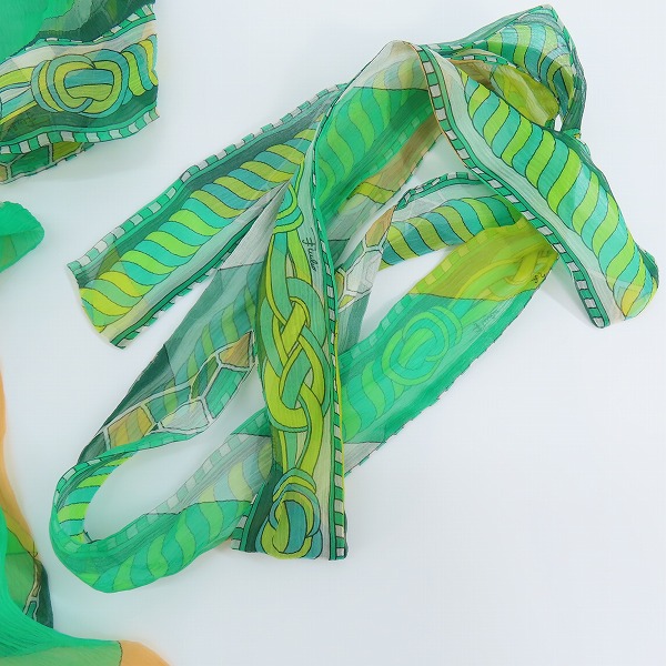 実際に弊社で買取させて頂いたEMILIO PUCCI/エミリオプッチ 総柄 ワンピース 92WJ22/36の画像 7枚目