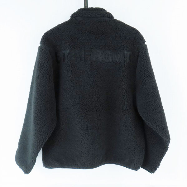 実際に弊社で買取させて頂いた【未使用】FRAGMENT DESIGN フラグメントデザイン ×BT21 BT21FRGMT FLEECE JACKET/フリースジャケット/Mの画像 1枚目