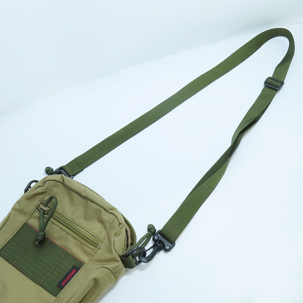 実際に弊社で買取させて頂いたBRIEFING/ブリーフィング JOINT/ジョイント 2WAY ZIP TOP TALL  ショルダーポーチ BRL193L37の画像 5枚目