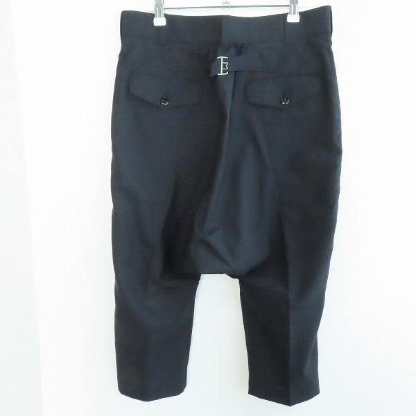 実際に弊社で買取させて頂いたJUNYA WATANABE MAN COMME des GARCONS/ジュンヤワタナベ コムデギャルソン クロップド スラックス/トラウザーパンツ WI-P015/Sの画像 1枚目