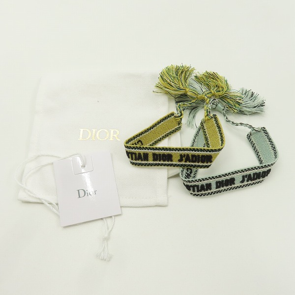実際に弊社で買取させて頂いたDIOR/ディオール ジャディオール ダブルブレスレット B0961ADRCO D867の画像 7枚目