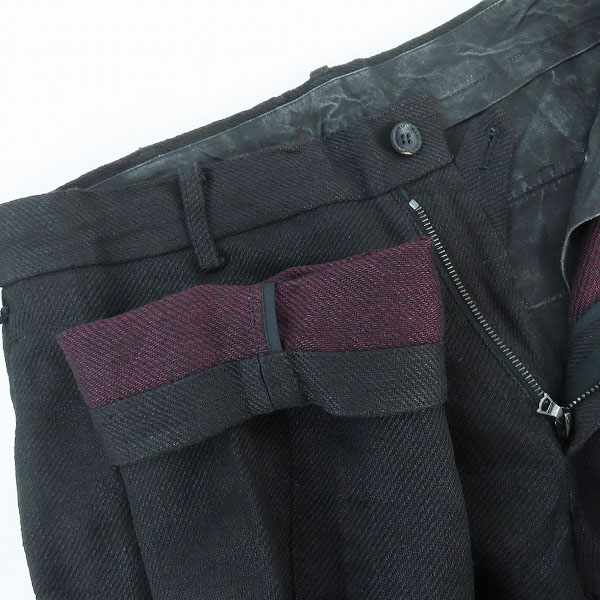 実際に弊社で買取させて頂いたISAMUKATAYAMA BACKLASH/バックラッシュ TWO FACE パンツ 1583-02/Mの画像 2枚目