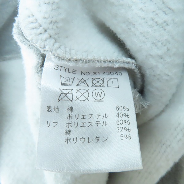 実際に弊社で買取させて頂いたschott/ショット RIDING SWEAT SCHOTT BROS/ライディング スウェット ショット ブロス 3173040/Sの画像 3枚目