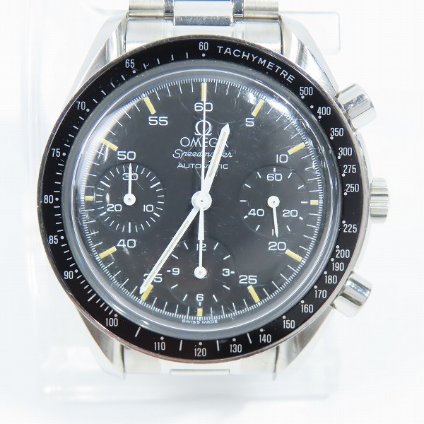 実際に弊社で買取させて頂いたOMEGA/オメガ SpeedMaster/スピードマスター クロノグラフ 自動巻/オートマティック 腕時計 3510.50