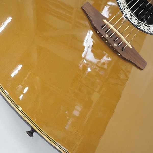 実際に弊社で買取させて頂いた★Ovation Celebrity/オベーション セレブリティ CC157 エレアコ/アコースティックギター/アコギハードケース付 の画像 6枚目