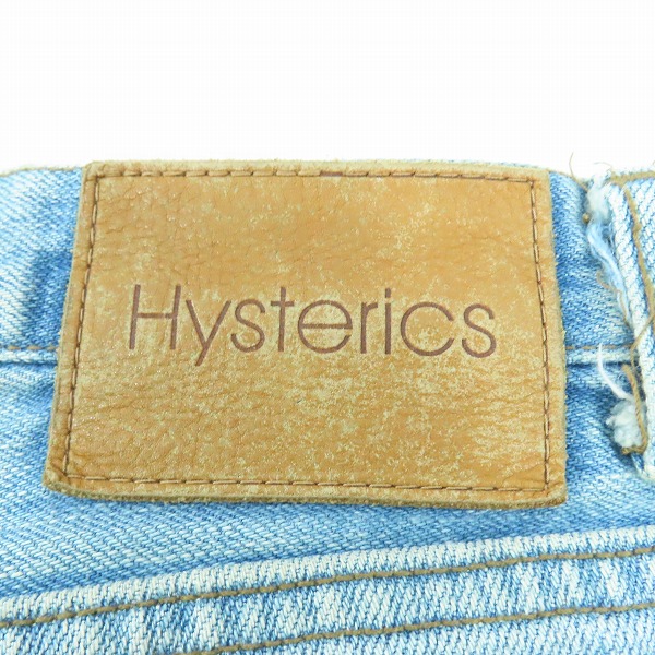 実際に弊社で買取させて頂いたHYSTERICS/ヒステリック  ダメージ加工 デニム 3AP-3713/Mの画像 6枚目