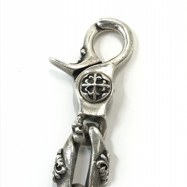 実際に弊社で買取させて頂いたA&G/エーアンドジー ファンシーコンビリンク ウォレットチェーン 1クリップの画像 3枚目