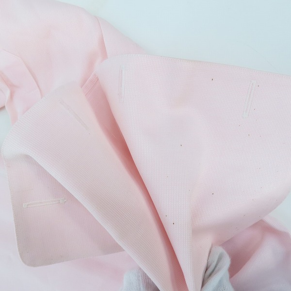 実際に弊社で買取させて頂いたBrioni/ブリオーニ コットン 長袖 ボタンシャツ ピンク/43の画像 9枚目