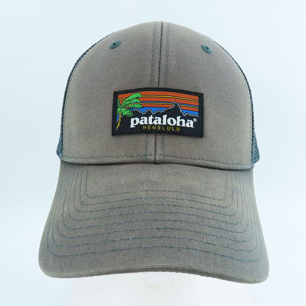 実際に弊社で買取させて頂いたpatagonia/パタゴニア HONOLULU/ホノルル フィッシュワッペン ヴィンテージ メッシュキャップの画像 1枚目