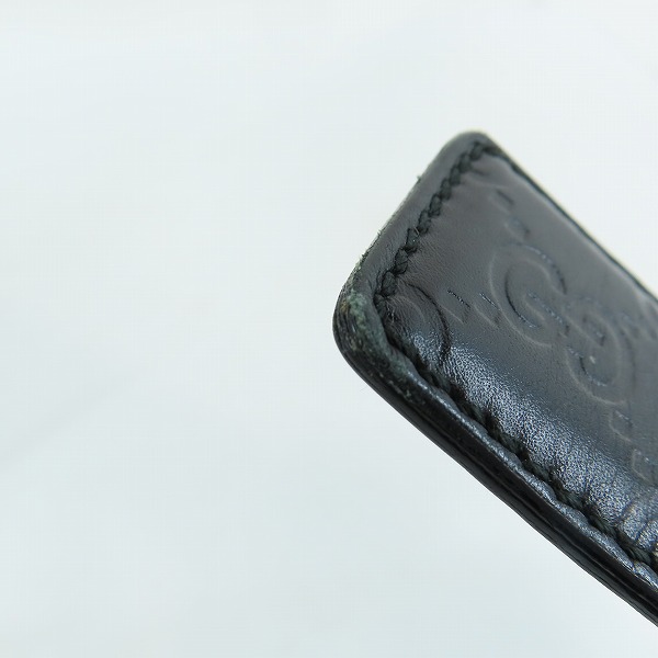 実際に弊社で買取させて頂いたGUCCI/グッチ インターロッキングG GGスプリームキャンバス ベルト 114984 1766 90・36の画像 5枚目