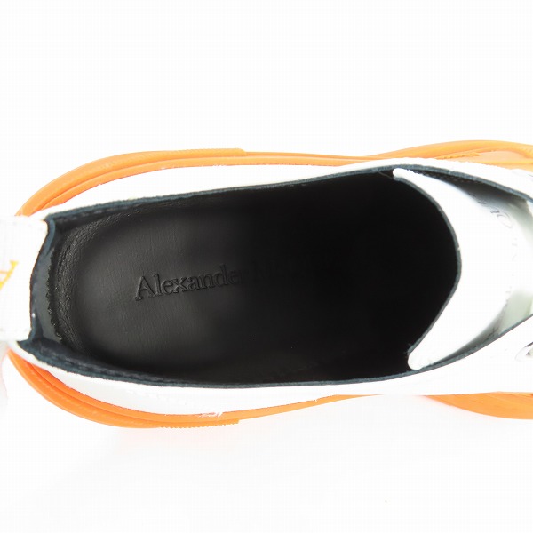 実際に弊社で買取させて頂いたAlexander McQueen/アレキサンダーマックイーン Tread Slick Low Lace Up トレッドスリック スニーカー 627225/41の画像 4枚目