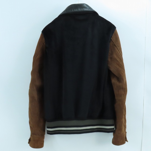 実際に弊社で買取させて頂いたglamb/グラム 羊革レザー ベロア切り替えジャケット/1　の画像 1枚目