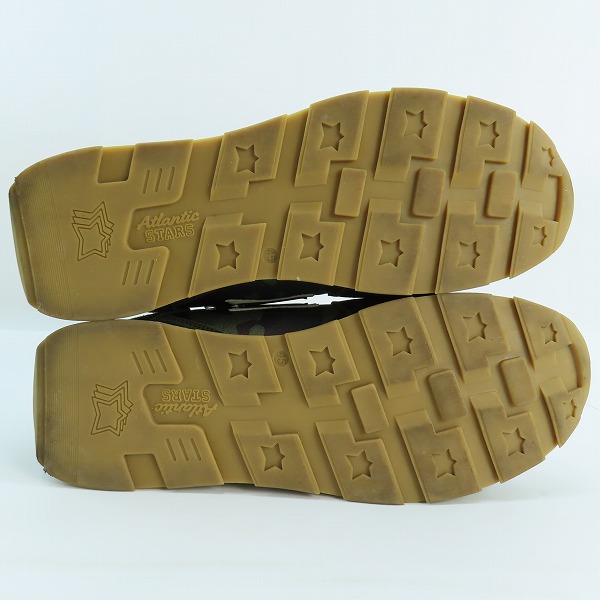 実際に弊社で買取させて頂いたAtlantic STARS/アトランティックスターズ ANTARES EVO/アンタレス エヴォFMFB BT10 カモフラ/迷彩柄 スニーカー 45の画像 2枚目