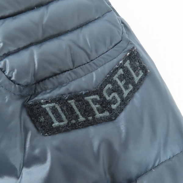 実際に弊社で買取させて頂いたDIESEL/ディーゼル 中綿 ジップアップ ジャケット/Sの画像 4枚目