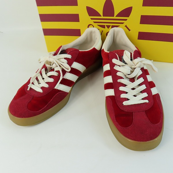 実際に弊社で買取させて頂いたadidas × Gucci/アディダス グッチ Gazelle Red/ガゼル レッド スニーカー HQ8853/26