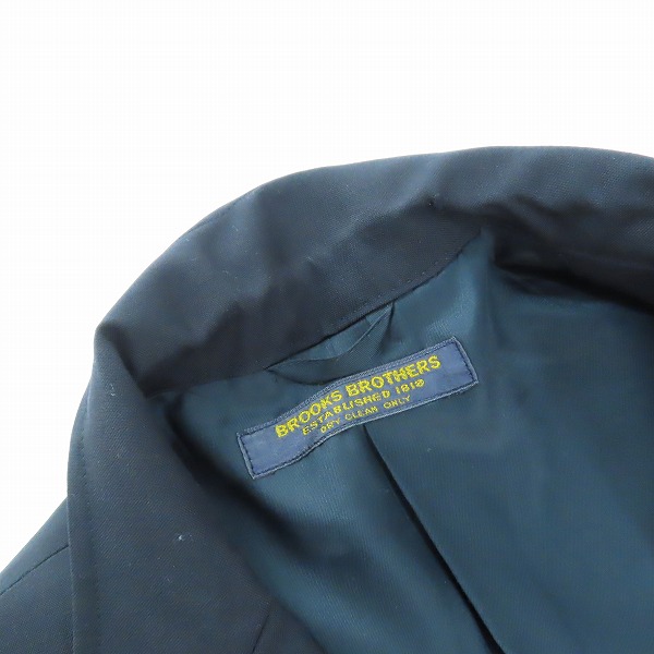 実際に弊社で買取させて頂いたBROOKS BROTHERS/ブルックスブラザーズ 2釦 紺ブレザー 金ボタン テーラードジャケット/A6の画像 5枚目