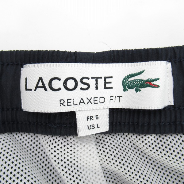 実際に弊社で買取させて頂いたLACOSTE/ラコステ 縦位置切り替えカラーブロックトラックパンツ XH7798/5の画像 2枚目
