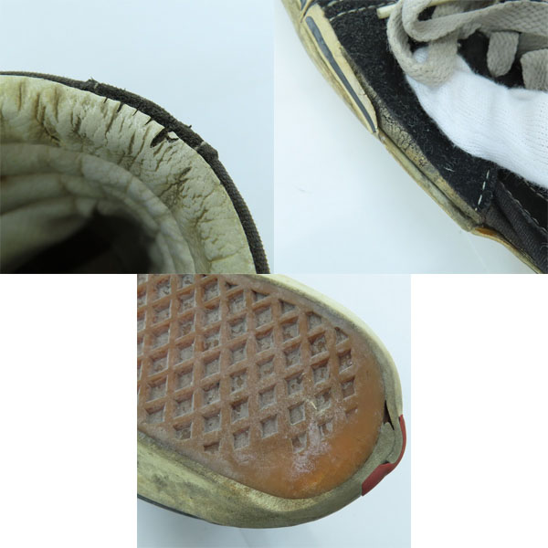 実際に弊社で買取させて頂いた【観賞用】VANS/バンズ DOGTOWN SK8-HI スニーカー 10.5の画像 6枚目