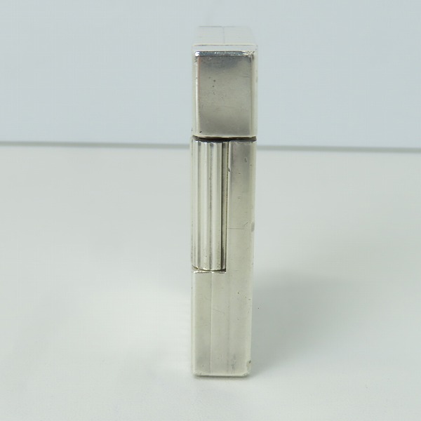 実際に弊社で買取させて頂いたS.T.Dupont/デュポン GATSBY/ギャッツビー ガスライター インターセクト シルバーの画像 3枚目