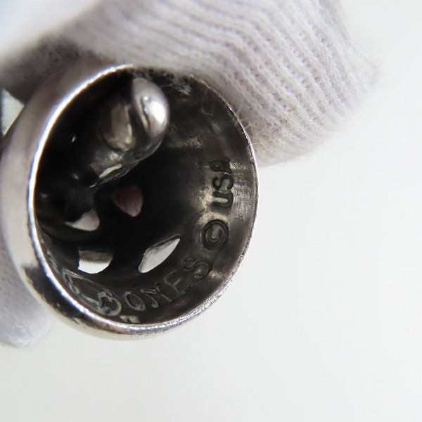 実際に弊社で買取させて頂いた【ギャラ付】LONE ONES/ロンワンズ Key Clasp Crane bell/キークラスプ クレーンベル/Lの画像 7枚目