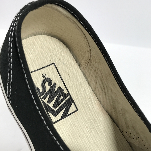 実際に弊社で買取させて頂いたVANS/バンズ AUTHENTIC/オーセンティック チェッカーフレイム/ファイヤー スニーカー VN0A38EMRX8/26.5の画像 4枚目