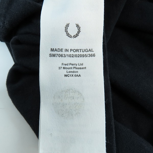 実際に弊社で買取させて頂いたFred Perry×Raf Simons/フレッドペリー×ラフシモンズ フォトプリント Tシャツ /Mの画像 5枚目