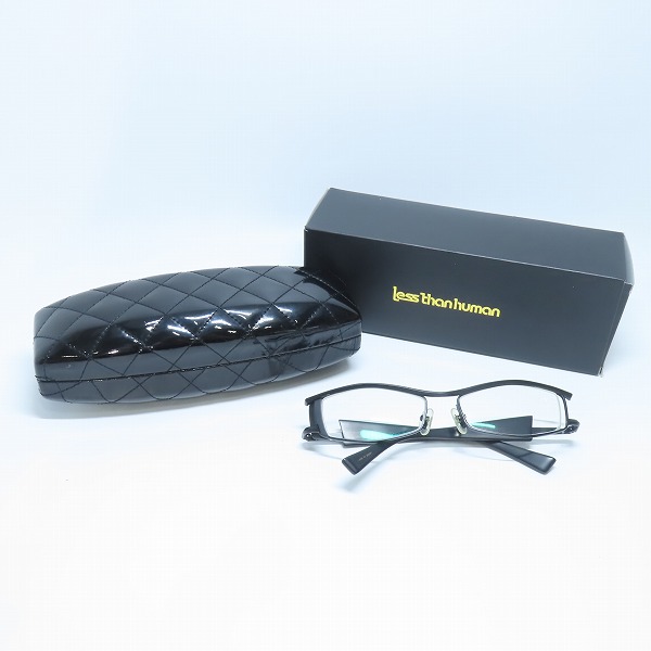 実際に弊社で買取させて頂いたless than human/レスザンヒューマン アイウエア/メガネフレーム の画像 8枚目