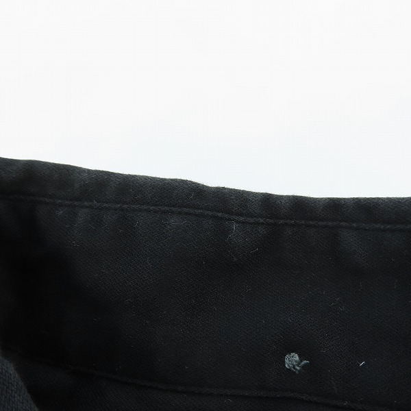 実際に弊社で買取させて頂いたmastermind JAPAN ×STUSSY/マスターマインドジャパン×ステューシー スカル刺繍 長袖シャツ Mの画像 6枚目