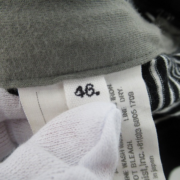 実際に弊社で買取させて頂いたTAKAHIRO MIYASHITA The SoloIst./タカヒロミヤシタザソロイスト ボーダー柄カットソー 46の画像 3枚目