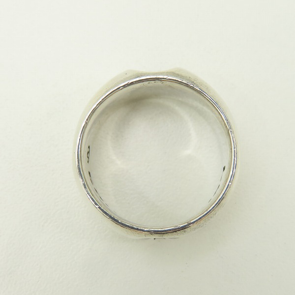 実際に弊社で買取させて頂いた【ギャラ付】LONE ONES/ロンワンズ ディープ シルバーリング スカル/21号の画像 5枚目