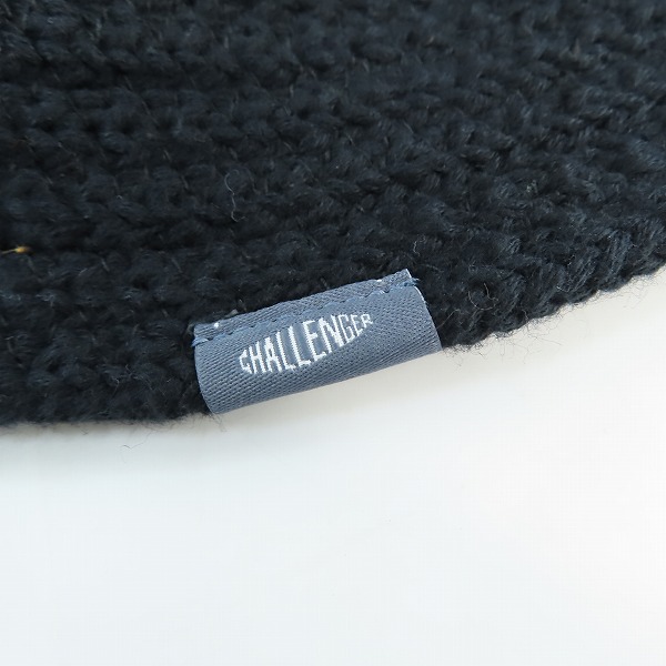 実際に弊社で買取させて頂いたCHALLENGER/チャレンジャー LOGO CRUSHER HAT ロゴ クラッシャー ハット ブラック/Mの画像 5枚目